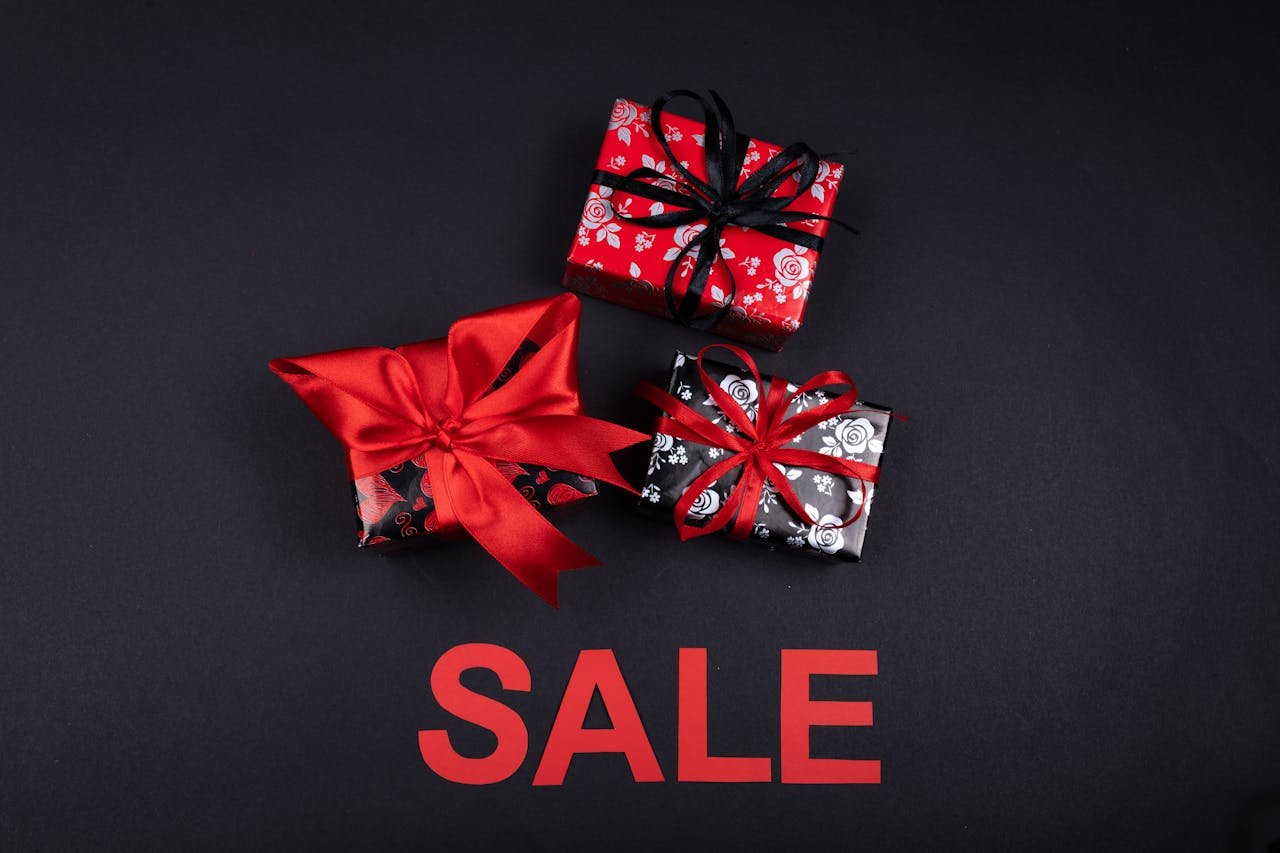 Gift boxes representing Temu coupon savings